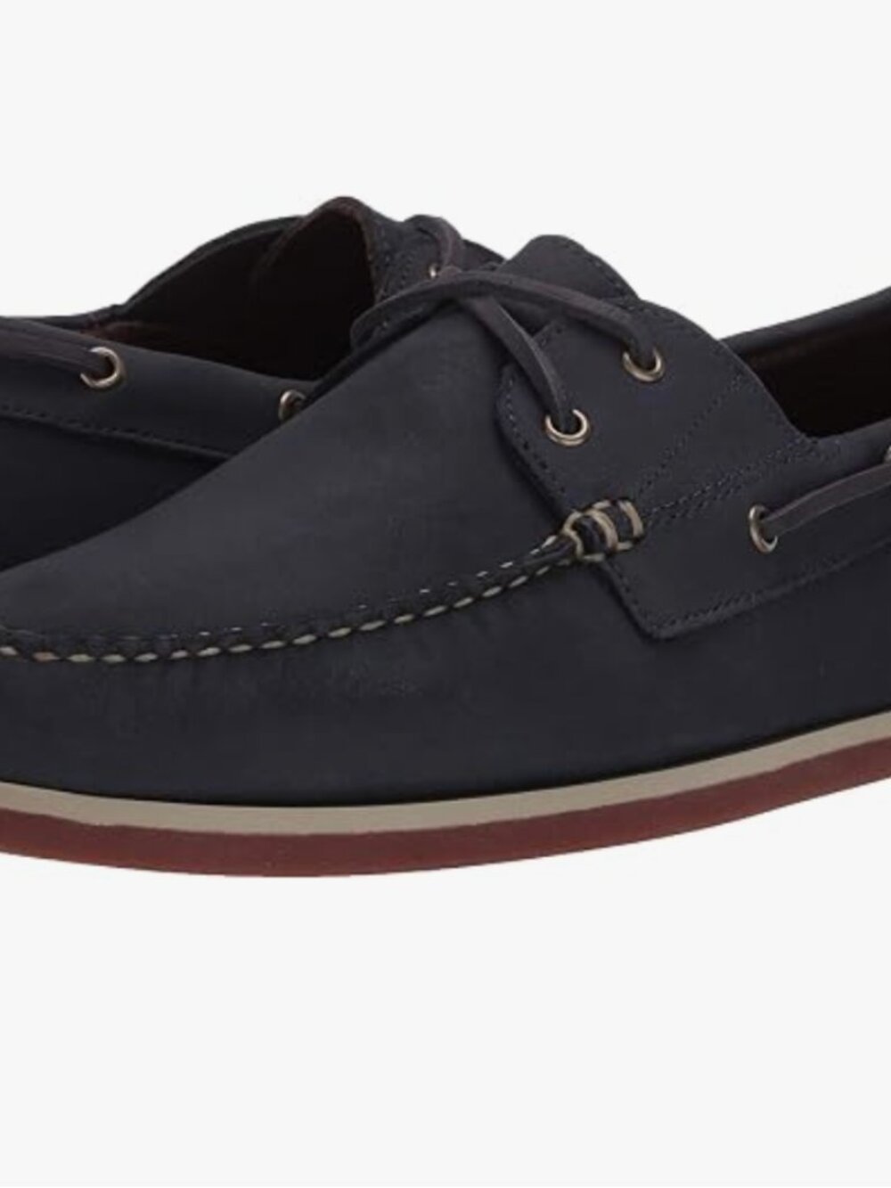 Allen Edmonds Blue Suede Force 10 Boat Shoes